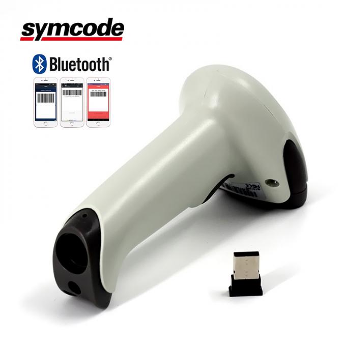 Varredor sem fio do código de barras do CCD de Symcode Bluetooth com material plástico durável de silicone