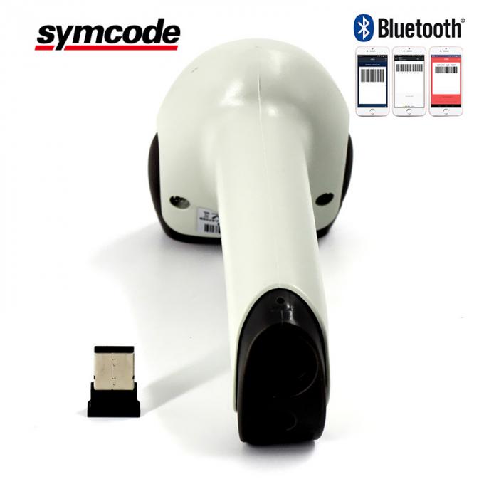 Varredor sem fio do código de barras do CCD de Symcode Bluetooth com material plástico durável de silicone