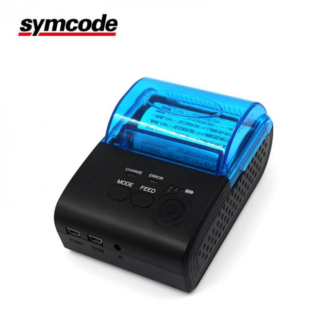 Rasgo manual da impressora do recibo do Thermal de Symcode 58mm/impressora sem fio de Bluetooth