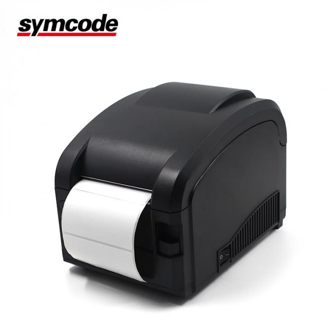 A impressão da etiqueta da impressora do código de barras da etiqueta de Symcode apoiou vários materiais